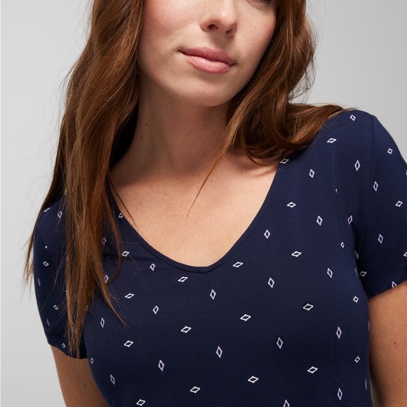 SOMA COOL NIGHTS Printed Short-Sleeve pajama set / Size XSmall - Picture 14 of 14